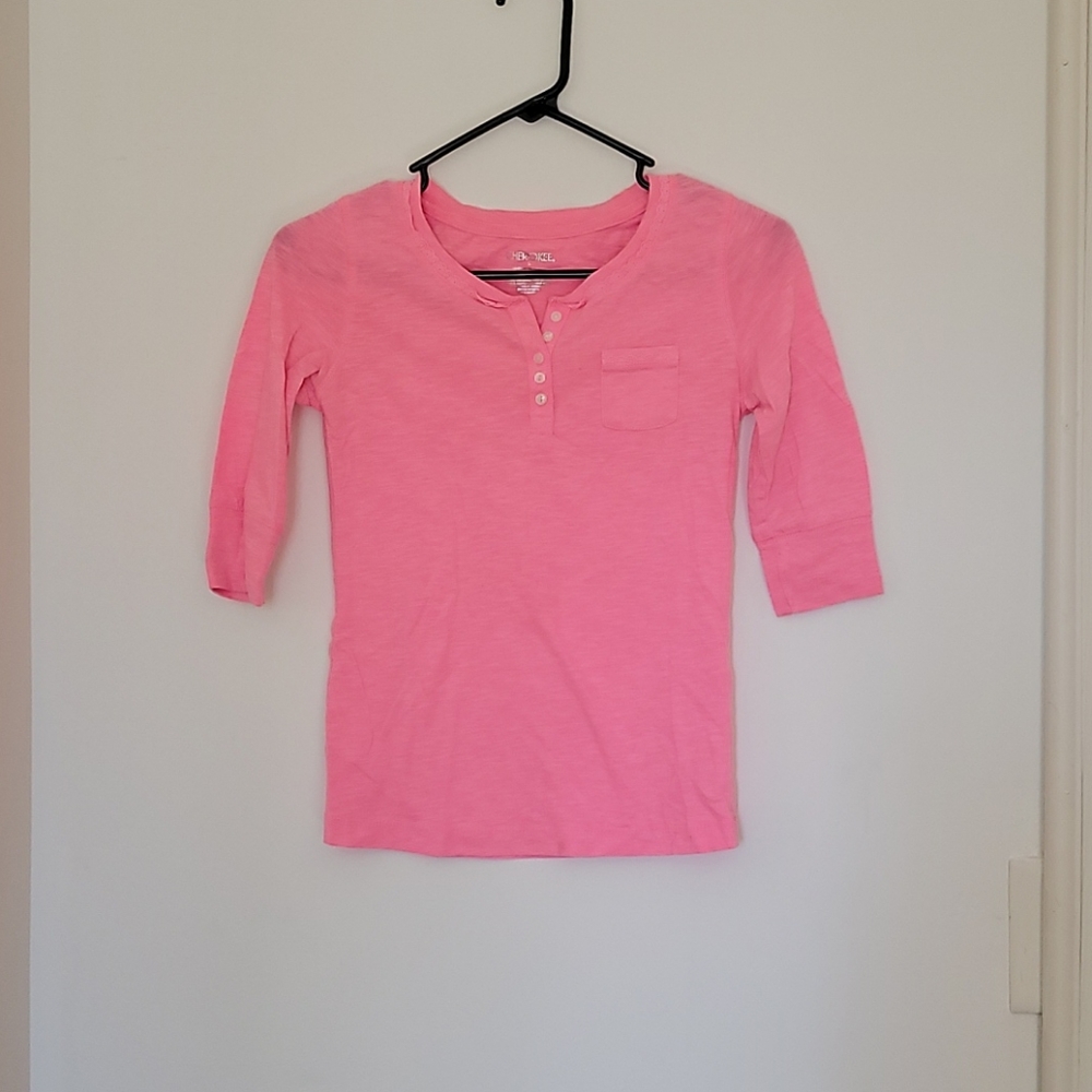 Girls 3/4 sleeve top